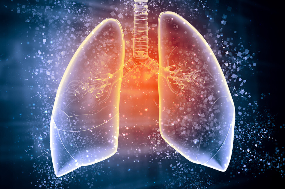 Die Atemtemperatur der Ausatemluft könnte künftig zur einfachen Diagnose von Lungenkrebs herangezogen werden. © Sergey Nivens / shutterstock.com