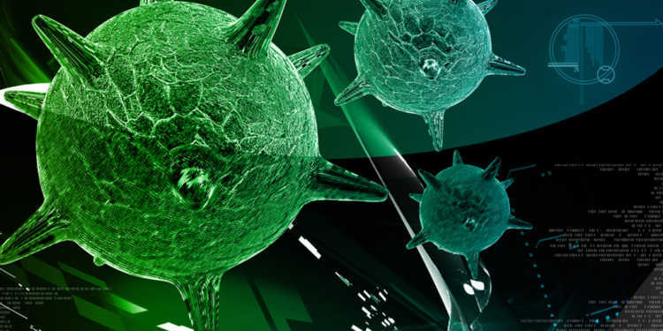Digitale Illustration eines Herpesvirus ©Creations / shutterstock