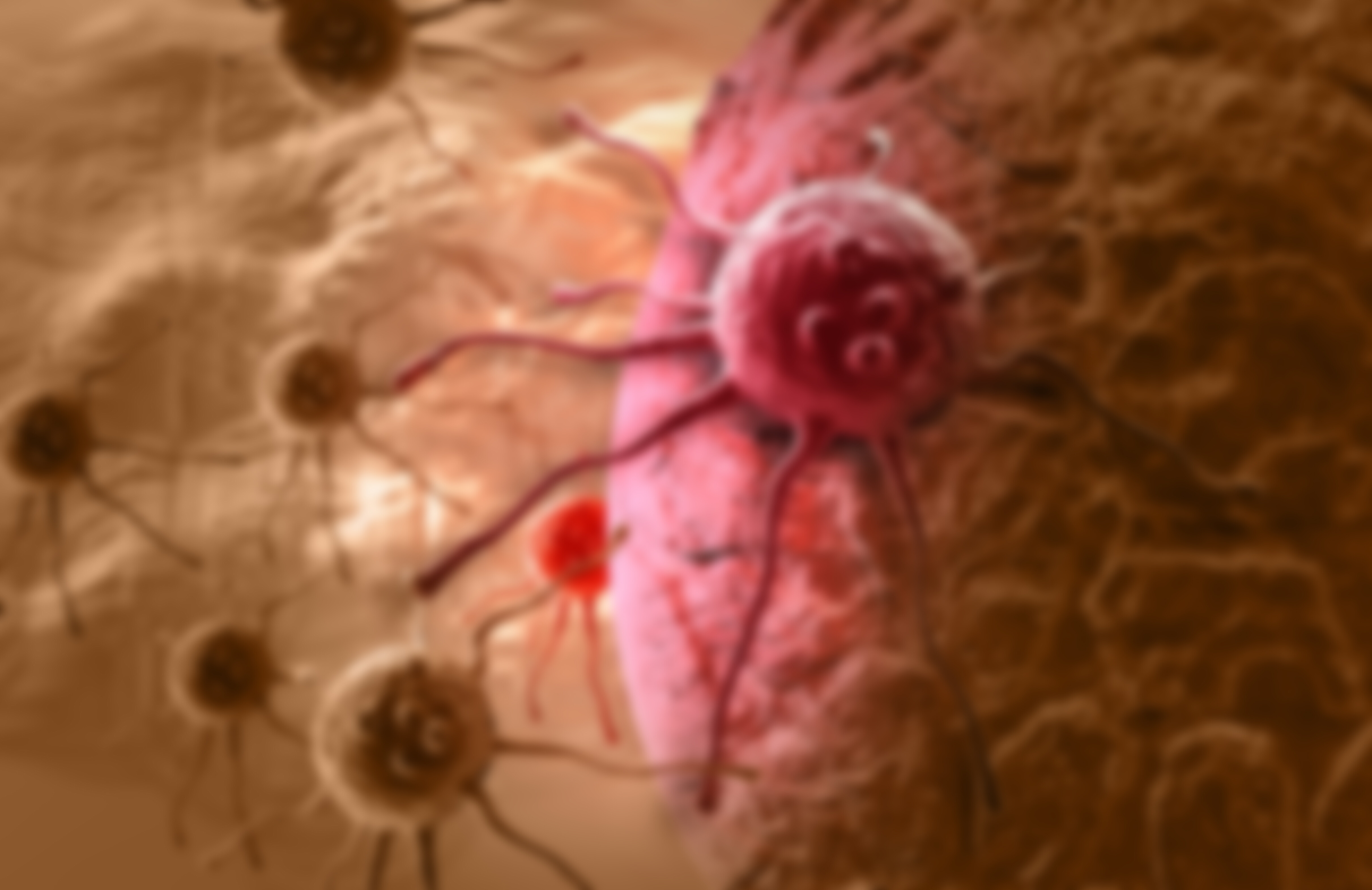 Illustration einer Darmkrebszelle. © jovan vitanovski / shutterstock.com