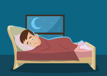 Es mehren sich die Hinweise, dass Schlafstörungen Demenz vorhersagen könnten. © Pretty Vectors / shutterstock.com
