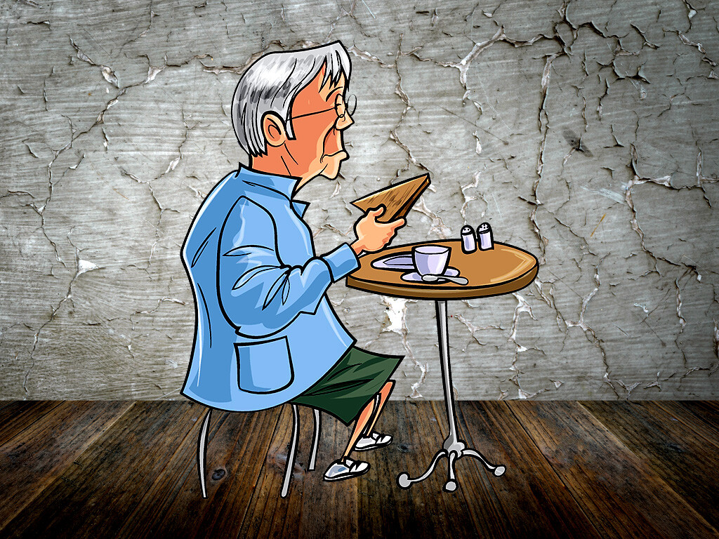 An eine Appetitlosigkeit bei älteren Menschen sollte in der Behandlung bzw. Betreuung unbedingt gedacht und auch danach gefragt werden. © Anton Brand / PongMoji / shutterstock.com