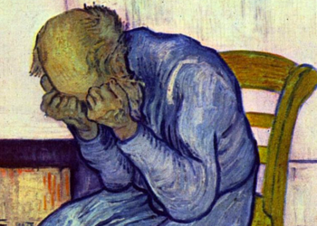 Nicht wegschauen: Depressive Störungen im Alter müssen erkannt werden. © Ausschnitt: Vincent van Gogh, 1890 / wikimedia