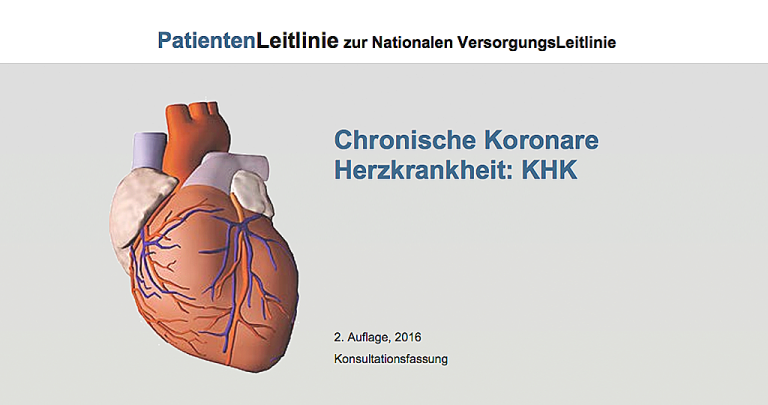 Entwurf der KHK-Patientenleitlinie publiziert - MedMix