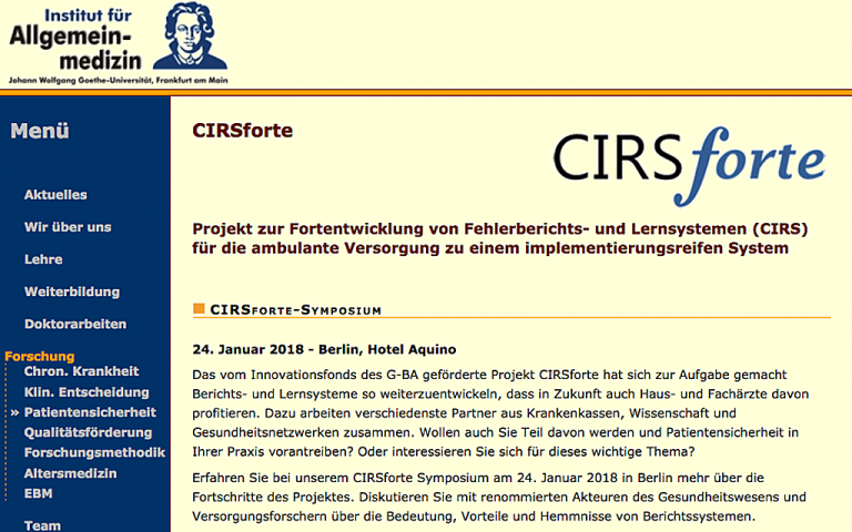 Implementierung Und Der Weiterentwicklung Von CIRS - MedMix