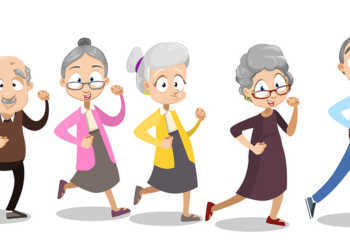 Bewegung bei Senioren © Vectors bySkop / shutterstock.com