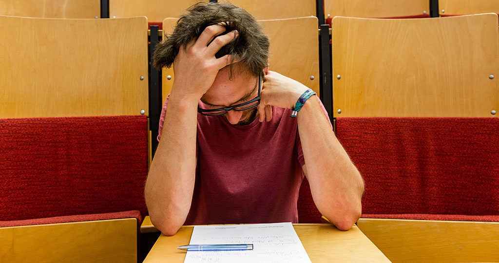 Viele Studierende fragen sich, was gegen Prüfungsangst hilft. © Universitätsmedizin Magdeburg / Sarah Koßmann