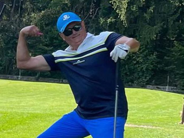 Fit für zahlreiche weitere Golfeinheiten nach gelungener Operation beim Golferellenbogen. © Charly Haindl